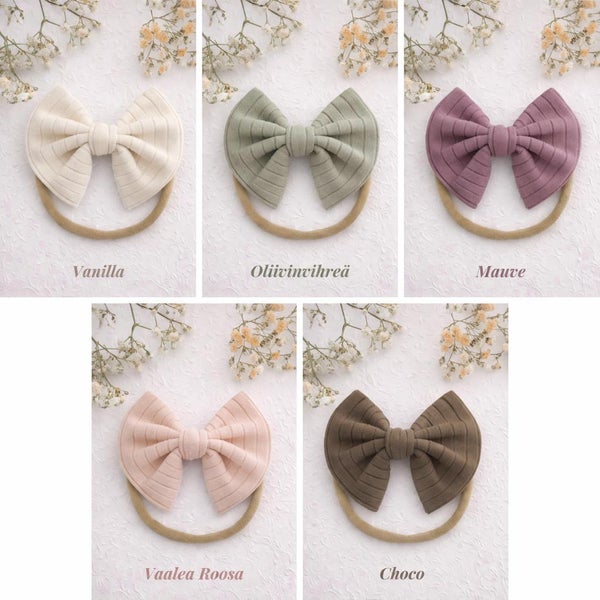 Nylonpanta tai rusettipinni - Ribbi (5 s&auml;vy&auml;)